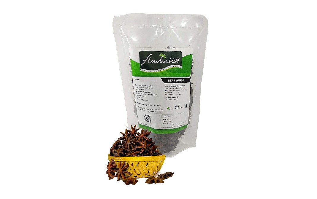 Flavourlite Star Anise    Pack  100 grams